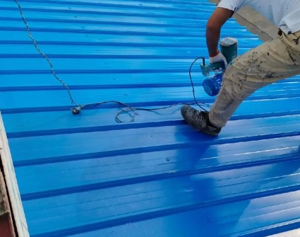 昆山厂房彩钢瓦更换